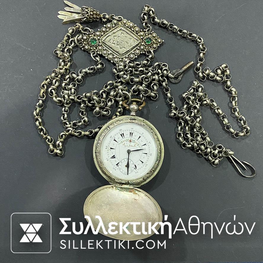 Pocket Watch Antique Turkish nice